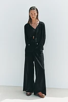 BLOUSE SEMI-TRANSPARENTE