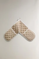 DOUBLE COTTON MITT