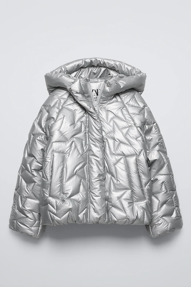 BLOUSON MATELASSÉ À ÉTOILES