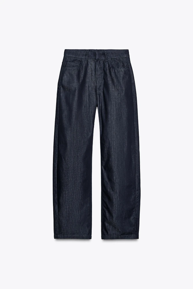 ZW COLLECTION BARREL HIGH WAIST JEANS
