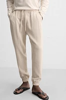PANTALON REGULAR FIT VISCOSE - LIN