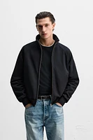 ZIPPERED HEAVY WEIGHT SWEATSHIRT