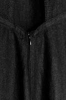 ROBE MIDI EN LIN 100 % ZW COLLECTION