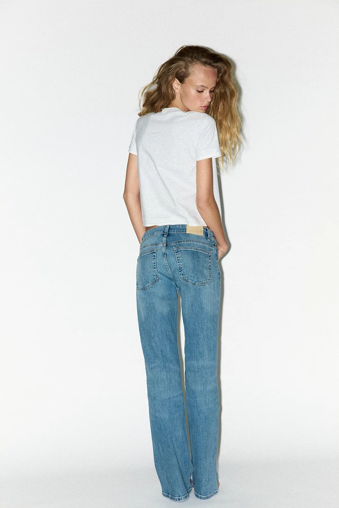 JEAN TRF BOOTCUT TAILLE BASSE