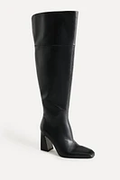 LEATHER HEELED XL BOOTS 50TH ANNIVERSARY