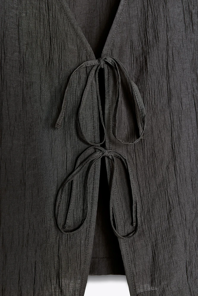 KIMONO EFFET PLISSÉ