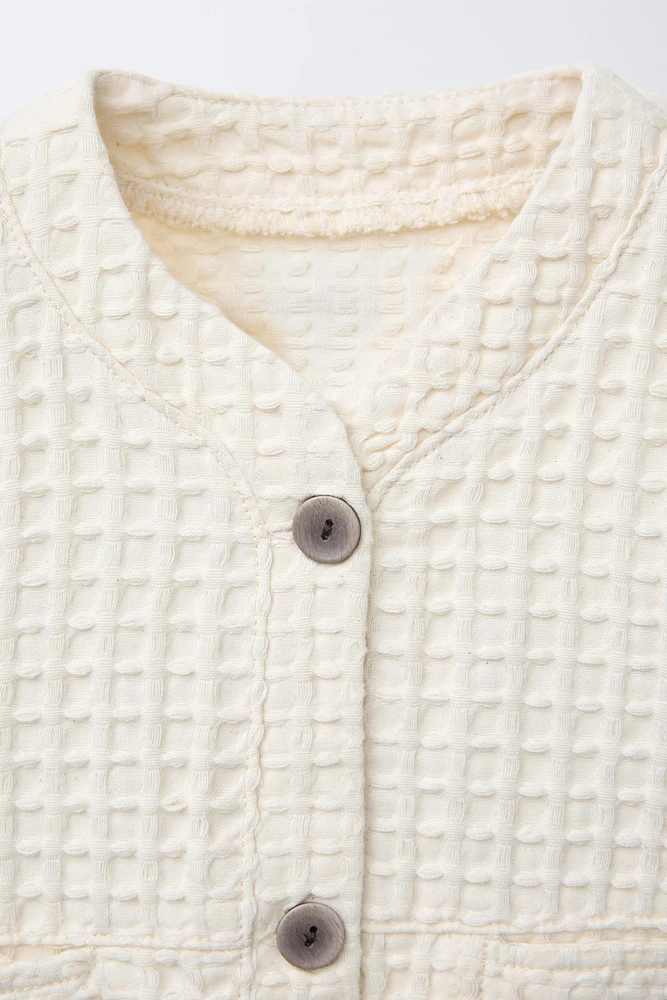 WAFFLE JACKET