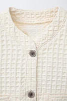 WAFFLE JACKET