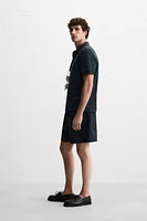 QUARTER ZIP POLO
