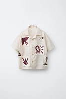 CHEMISE À CARREAUX ET PIÈCES