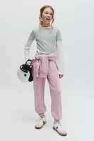 SATIN EFFECT MODAL JOGGING PANTS