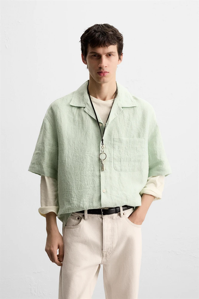 CHEMISE 100 % LIN