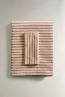 STRIPED JACQUARD TABLECLOTH