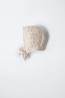 CHUNKY KNIT BONNET