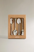 PACK OF CLASSIC DESSERT SPOONS (PACK OF 4)