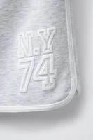 PLUSH VARSITY BERMUDA SHORTS