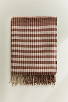 PLAID DOUBLE FACE CARREAUX