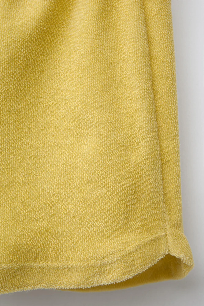 BERMUDA EN TISSU SERVIETTE