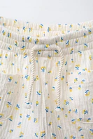 FLORAL PRINT BERMUDA SHORTS