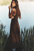 ROBE MIDI CEINTURE