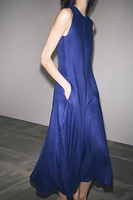 ZW COLLECTION LINEN BLEND DRESS