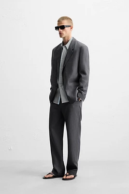 100% LINEN SUIT PANTS