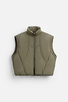 BOXY FIT PUFFER VEST