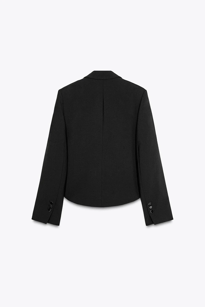 ZW COLLECTION LIMITED EDITION DOUBLE-BREASTED WOOL BLAZER