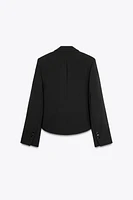 ZW COLLECTION LIMITED EDITION DOUBLE-BREASTED WOOL BLAZER