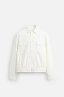 COTTON - HEMP DENIM JACKET