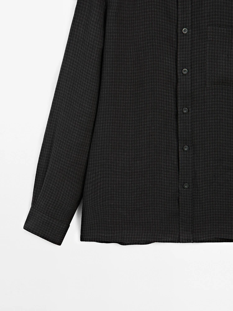 Chemise carreaux vichy regular fit