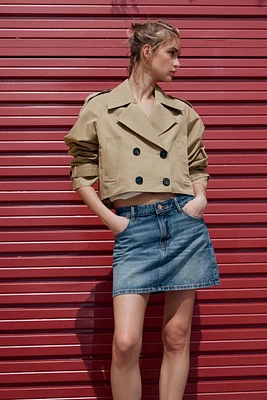 VESTE COURTE CROISÉE