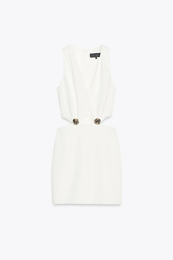 CUT OUT MINI DRESS
