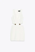 CUT OUT MINI DRESS