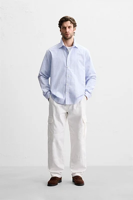 CHEMISE À RAYURES VARIÉES