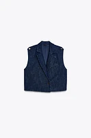 Z1975 SHORT DENIM VEST