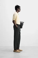 COTTON LINEN PANTS