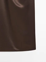 Flowing draped dress - Studio