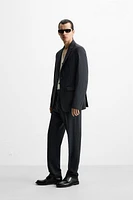PINSTRIPE SUIT PANTS