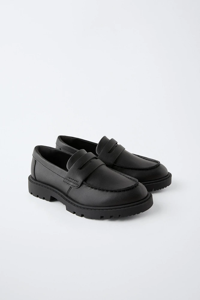 LUG SOLE PENNY LOAFERS