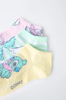 THREE-PACK OF LILO & STITCH © DISNEY SHORT SOCKS