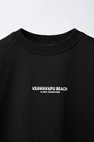 ENSEMBLE T-SHIRT ET BERMUDA INSCRIPTION