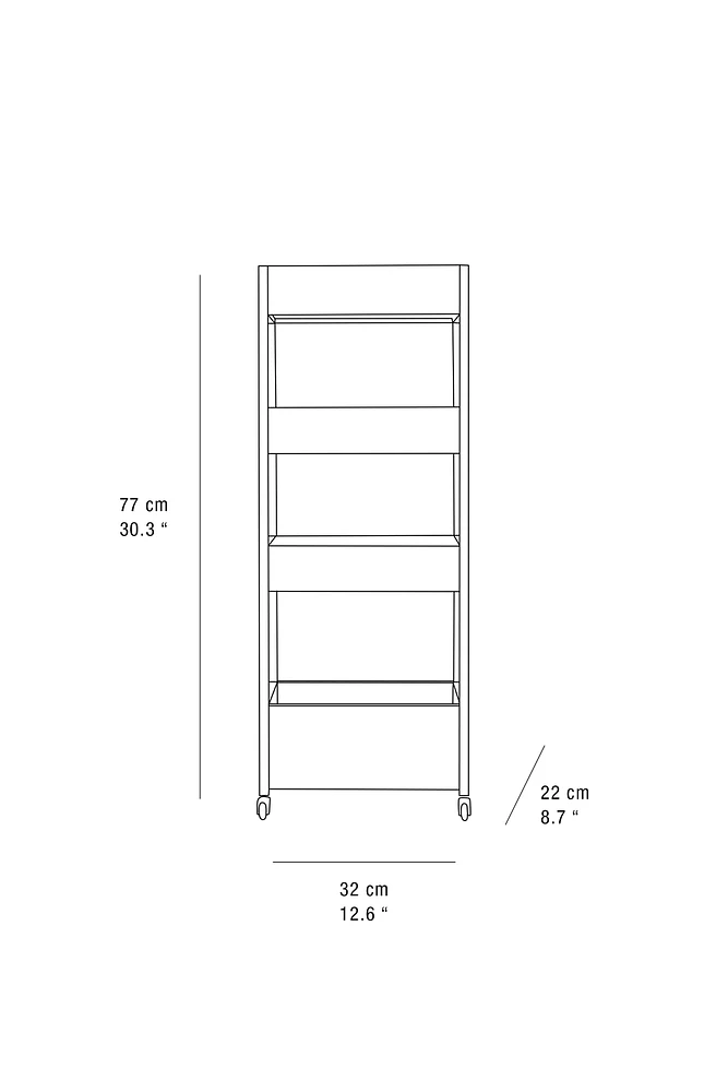 STORAGE UNIT WITH WHEELS