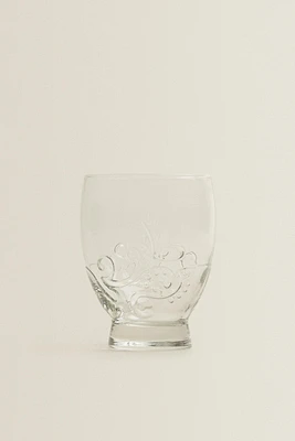 VERRE RELIEF FLORAL