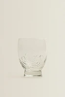 VERRE RELIEF FLORAL