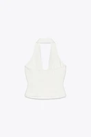 GILET HALTER NŒUD