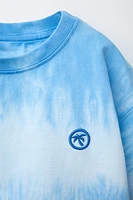 T-SHIRT TIE DYE BRODÉ