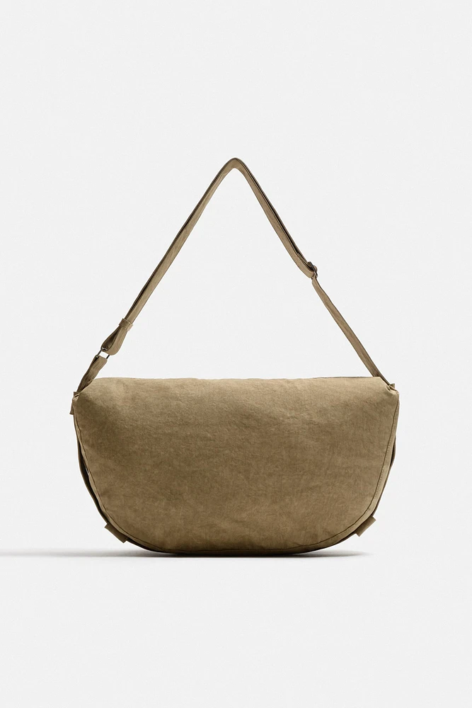 FABRIC SHOULDER BAG