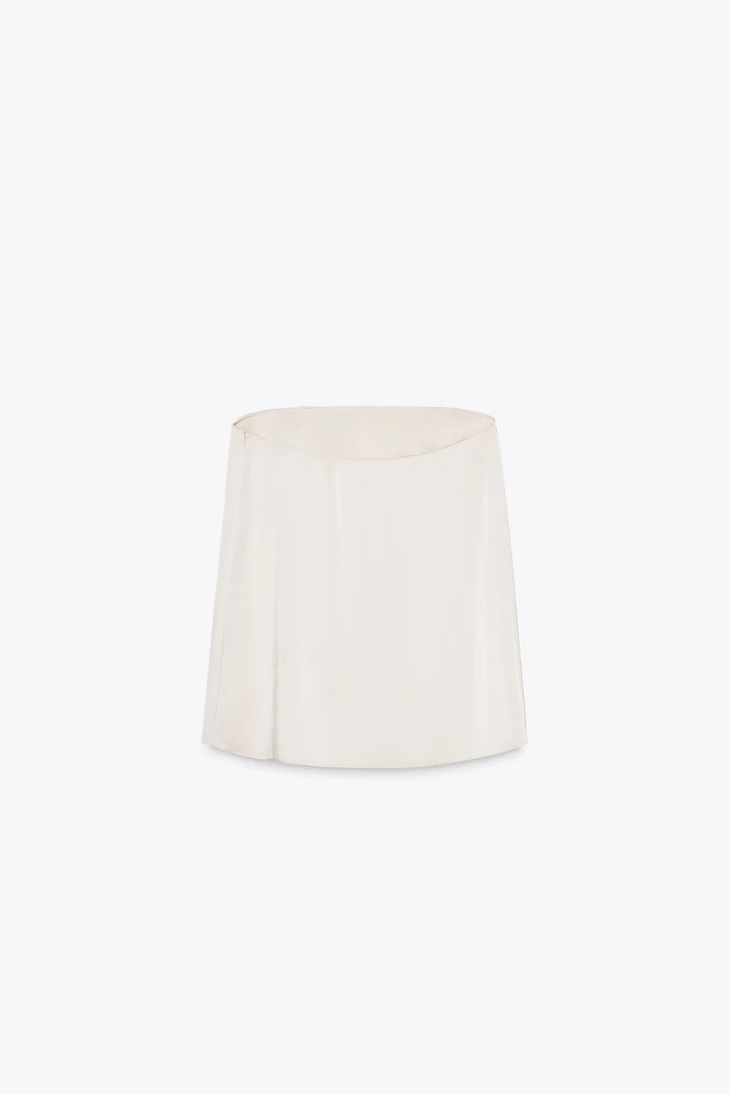 TOP SATINÉ BUSTIER