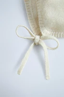 100% CASHMERE BONNET